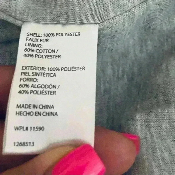 Original Weatherproof Vintage Baby Blue Heather 3/4 Zip Sherpa Pullover Size S - Picture 12 of 13